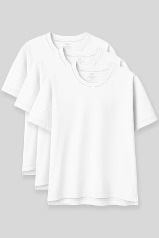 Oversized Cotton-Modal Crew Neck T-Shirt
