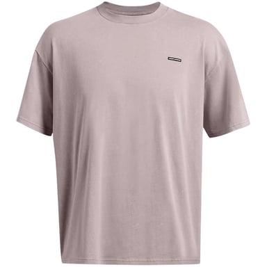 Under Armour Mens Washed Logo Oversized T-Shirt (Gray Dawn)