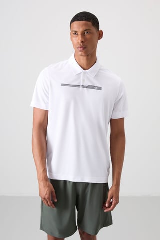 Men's Polo Collar Button T-Shirt