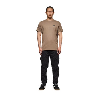 Weekend Offender Mens Beach Badge T-Shirt (Sand)