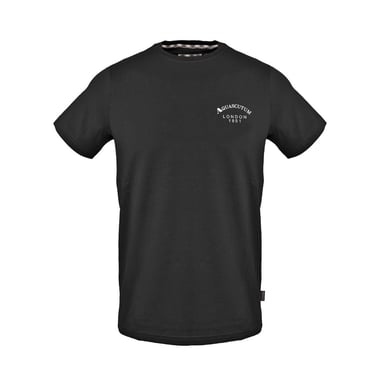 Aquascutum Mens London 1851 Logo T-Shirt (Black)
