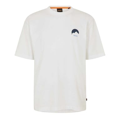 Boss Mens HBO Move Regular T-Shirt (White)