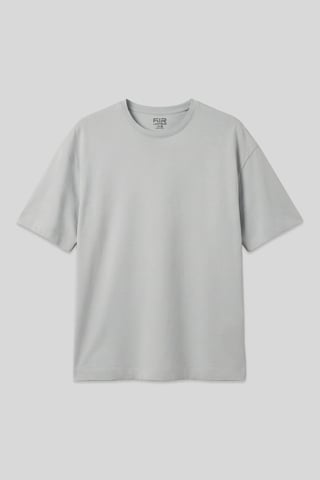 Oversized Cotton Crew Neck T-Shirt