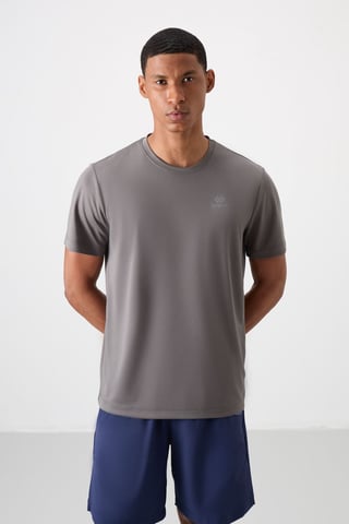 Men's Logo Print Crew Neck T-Shirt