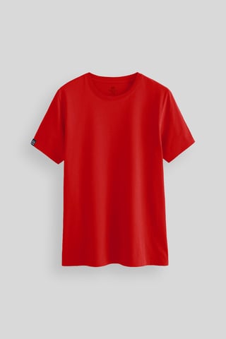 Men's Cotton Elastane Crew Neck T-Shirt