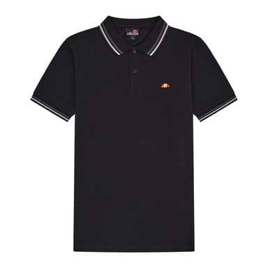 Ellesse Mens Rooks Polo Shirt (Black/Grey)