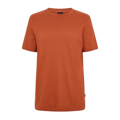 Hugo Boss Mens Boss Cotton Regular T-Shirt (Dark Orange)