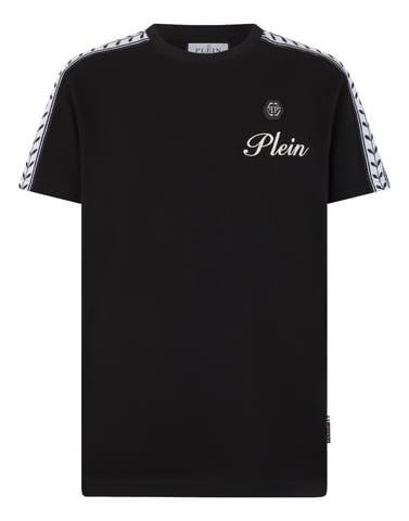Piquet Round Neck T-Shirt Plein Tennis