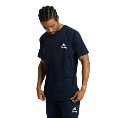 Money Mens Ape Graphic Print Cotton Regular T-Shirt (Navy)
