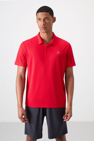 Men’s Polo T-Shirt With Logo Embroidery