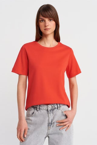 Women's Cotton Crew Neck T-Shirt