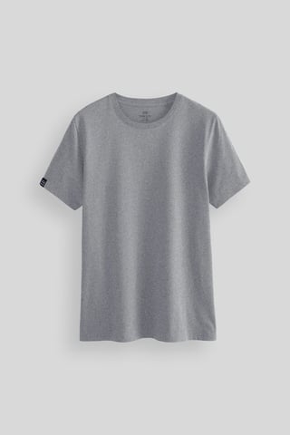 Men's Cotton Elastane Crew Neck T-Shirt