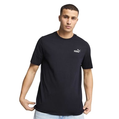 Puma Mens Essentials Small Logo T-Shirt (Navy)