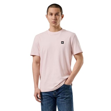 Weekend Offender Mens Beach Badge T-Shirt (Dusky Pink)