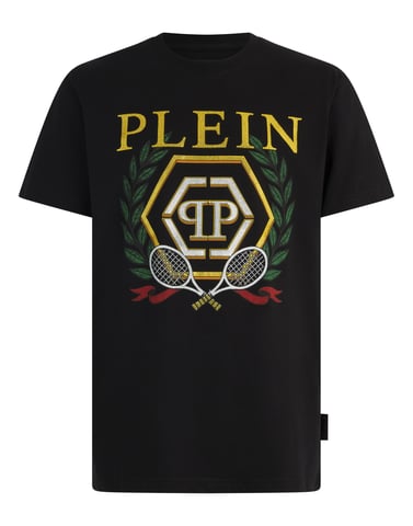 Round Neck T-Shirt Tennis Crest