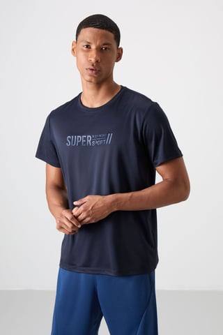 Men's Printed Crew Neck T-Shirt