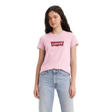 Levis Womens/Ladies Cotton T-Shirt (Pink)