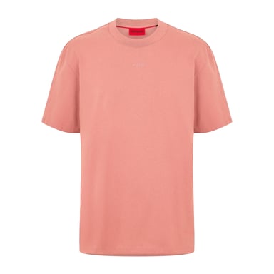 Hugo Boss Mens Heavyweight Relaxed Fit T-Shirt (Pink)