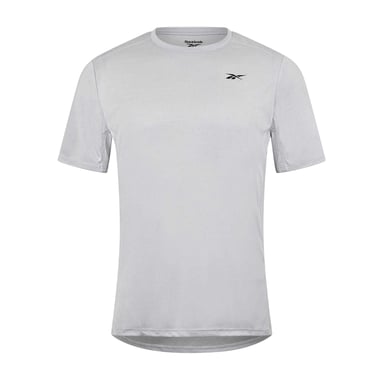 Reebok Mens Crew Neck Regular T-Shirt (Grey)