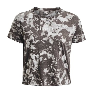 Under Armour Womens/Ladies Run Trail Distressed Regular T-Shirt (Grey)