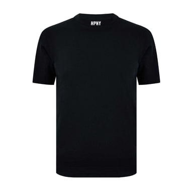 Heron Preston Mens Plain Crew Neck T-Shirt (Black)