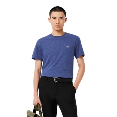 Lacoste Mens Mercerised Cotton T-Shirt (Navy)