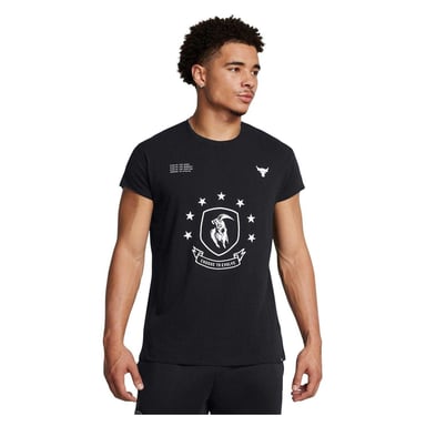 Under Armour Mens Project Rock T-Shirt (Black)