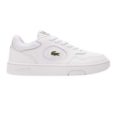 Lacoste Womens/Ladies Lineset Crocodile Leather Trainers (White)