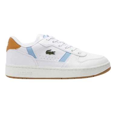 Lacoste Childrens/Kids T-Clip Set Flat Trainers (White/Blue)