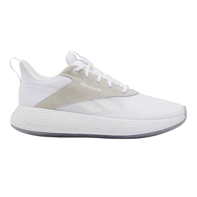 Reebok Womens/Ladies Dmx Comfort Suede Panel Trainers (White)