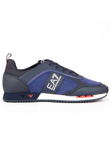 EA7 Men's Suede Sneakers