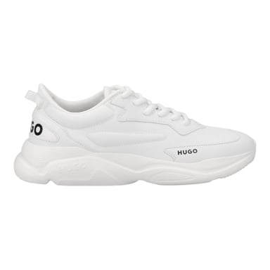 Hugo Womens/Ladies Leon Logo Trainers (White)
