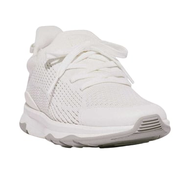 Fit Flop Womens/Ladies FFX Knitted Trainers (White/Grey)