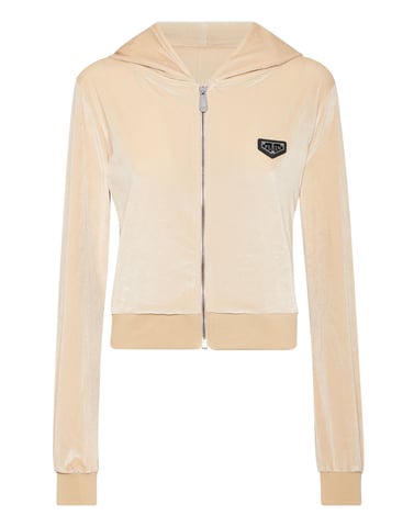 Hooded Sweatjacket Skull