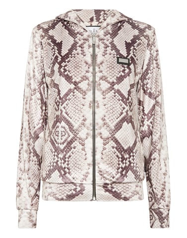 Hooded Sweatjacket Python