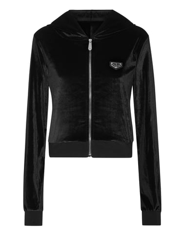 Hooded Sweatjacket Skull