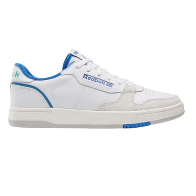 Reebok Womens/Ladies Phase Leather Court Trainers (White/Blue)