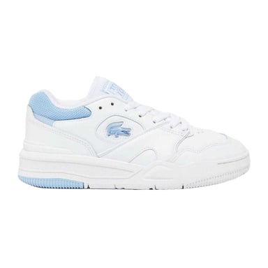 Lacoste Womens/Ladies Lineshot Leather Tennis Trainers (White/Blue)