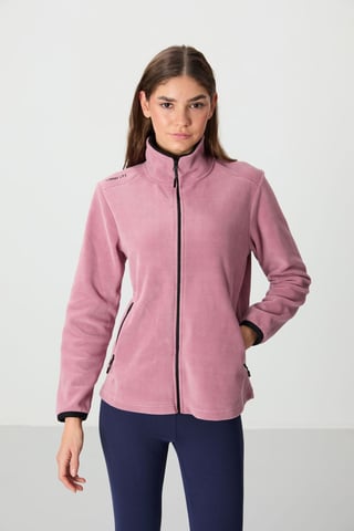 Women's Plush Zip-Front Sweatshirt