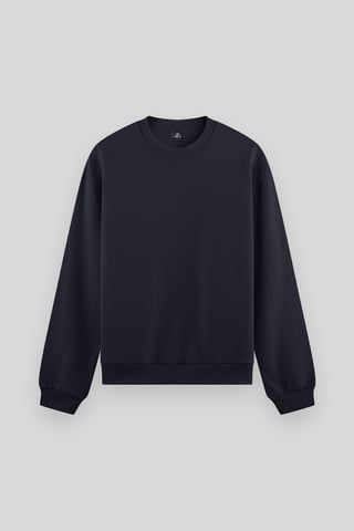 Men's Plain Crew Neck Sweatshirt