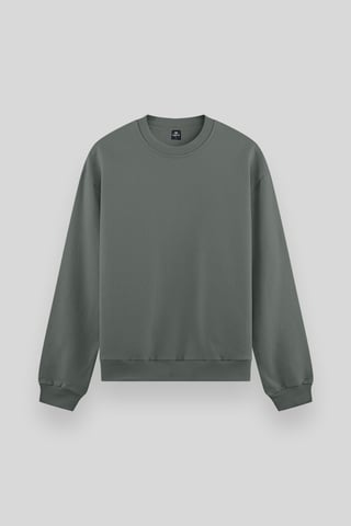 Men's Plain Crew Neck Sweatshirt