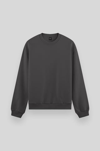 Men's Plain Crew Neck Sweatshirt