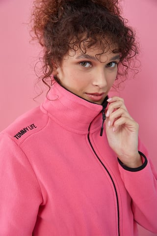 Women's Plush Zip-Front Sweatshirt