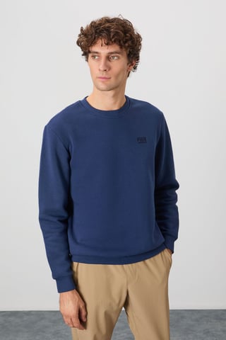 Men's Regular Fit Crew Neck Sweatshirt