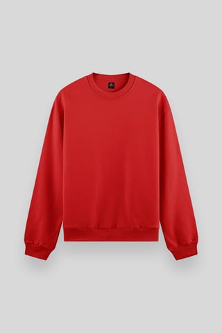 Men's Plain Crew Neck Sweatshirt