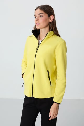 Women's Plush Zip-Front Sweatshirt