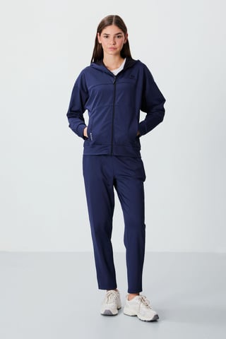 Women’s Hooded Zip Sweatshirt And Pants Set