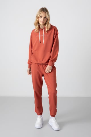 Oversized Hooded Sweatshirt And Pants Set