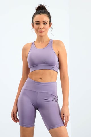 Sleeveless Slim-fit Active Set With Shorts