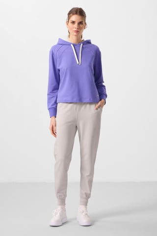 Oversized Hooded Sweatshirt And Pants Set